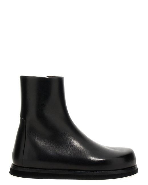 Marsèll Black 'Accom' Ankle Boots