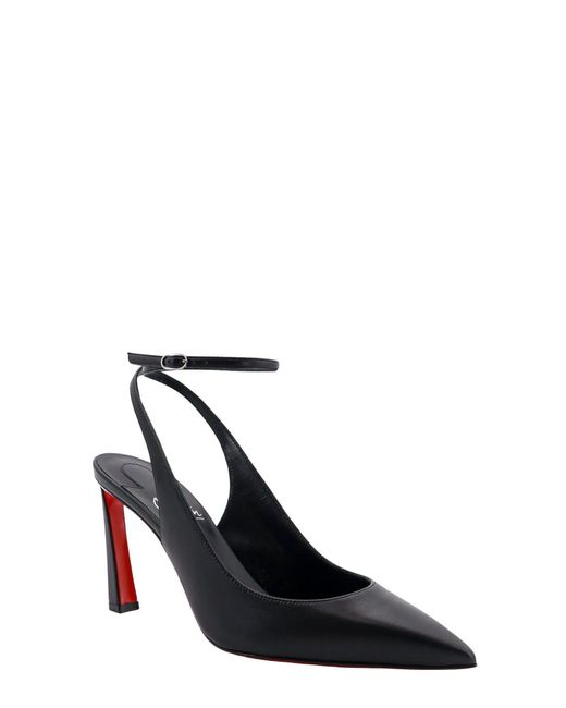 louboutin clear strap