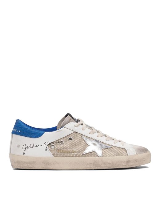 Golden Goose Deluxe Brand White Super-star Sneakers & Slip-on for men
