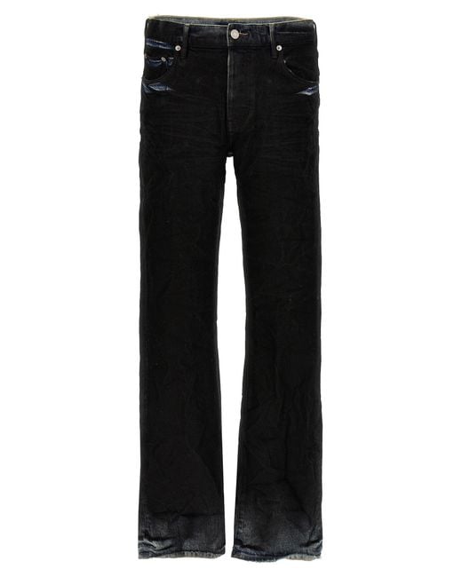 Purple Black P004 Jeans for men