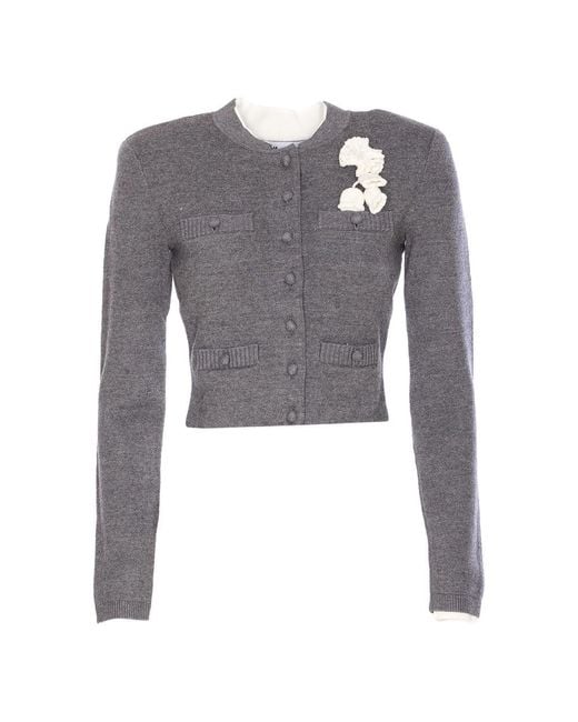 Self-Portrait Gray Sweaters