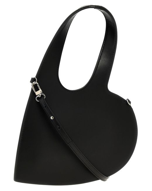 ショルダーバッグ・ポシェット Baby Heart Crossbody - Coperni - Leather - Black 28337457_57707922_1000.jpg