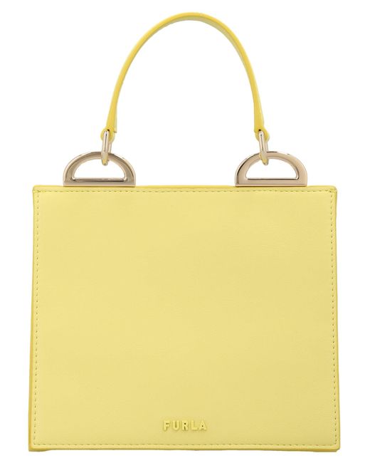 Furla Yellow Futura Handbag