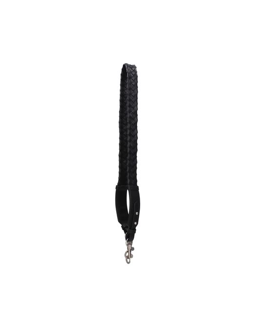 Bottega Shoulder Strap Leather Black Lyst