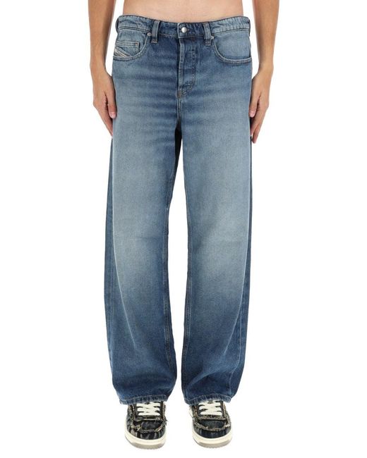 "D-Macro" Jeans-Uomo di DIESEL in Blue da Uomo