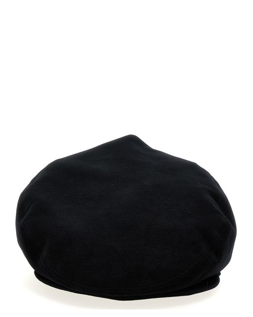 Dolce & Gabbana Black Velvet Cap Hats for men