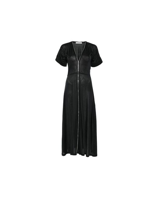 Lemaire Women's Black Midi Dresses