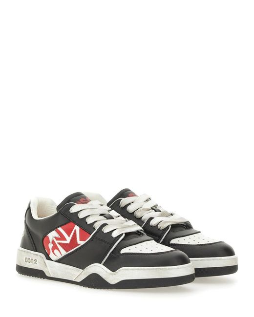 DSquared² Black Sneakers for men