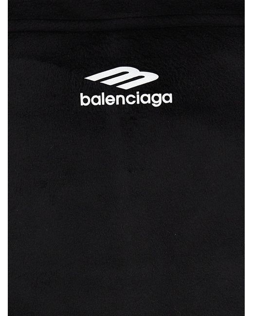 3b Sports Icon Sciarpe Nero di Balenciaga in Black da Uomo