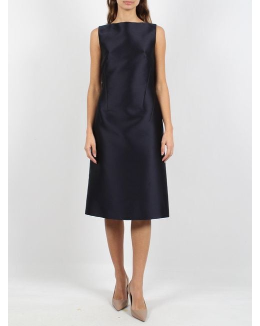 Alberta Ferretti Midi Dresses Blue