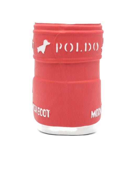 Poldo Dog Couture X Moon Boot General Accessories Red