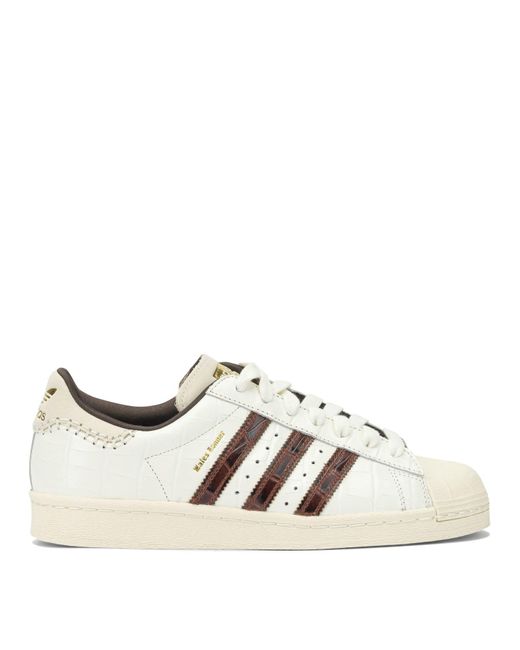 Wales Bonner Superstar Sneakers & Slip-On Bianco-Uomo di Adidas Originals in Natural da Uomo