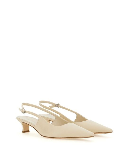 Aeyde Natural Catrina" Scarpa Slingback