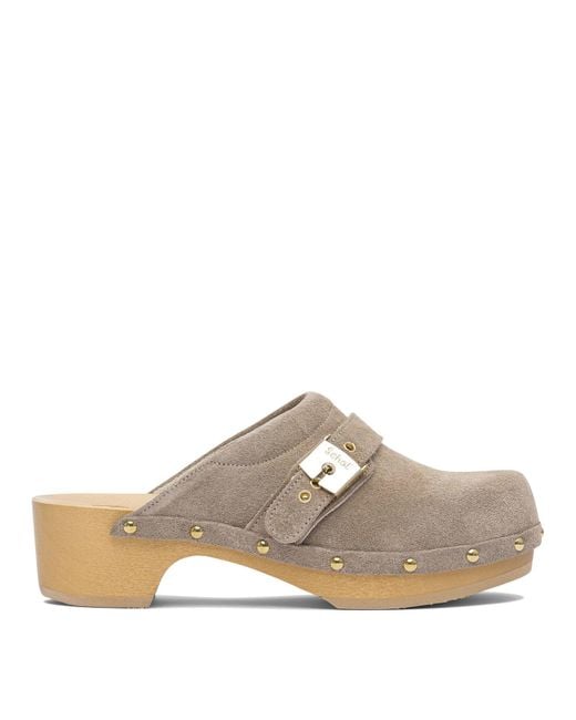 Scholl Brown Pescura Clog 50 Bei&Honey Sde
50Mm