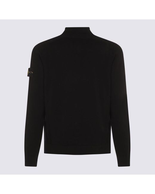 Sweaters Blacks And Greys-Uomo di Stone Island da Uomo