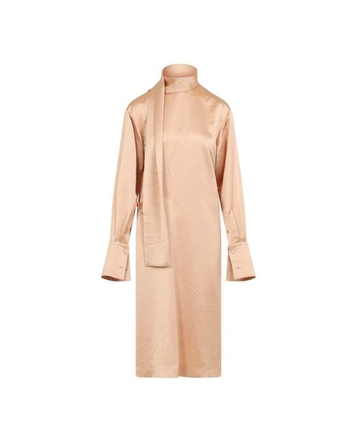 Carven Natural Midi Dresses