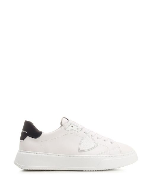 Low Sneakers Bianco-Uomo di Philippe Model in White da Uomo