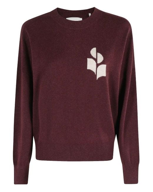 Isabel Marant Purple Crewneck Sweater