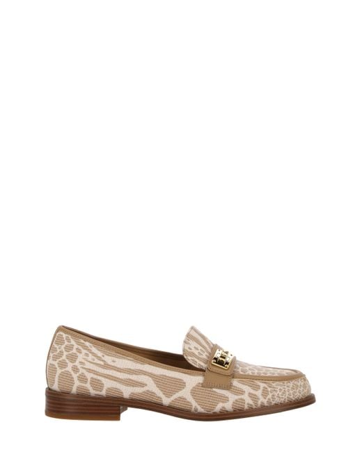 Michael Kors Natural Women Shoes Flat Shoes Padma Loafers Camel