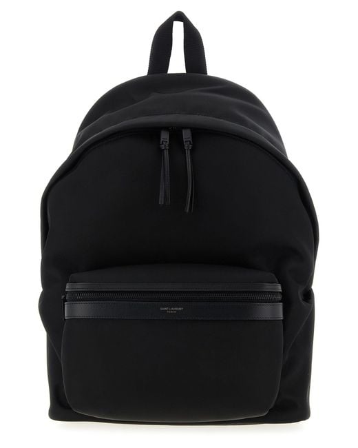Saint Laurent City Backpacks & Travels Black for men