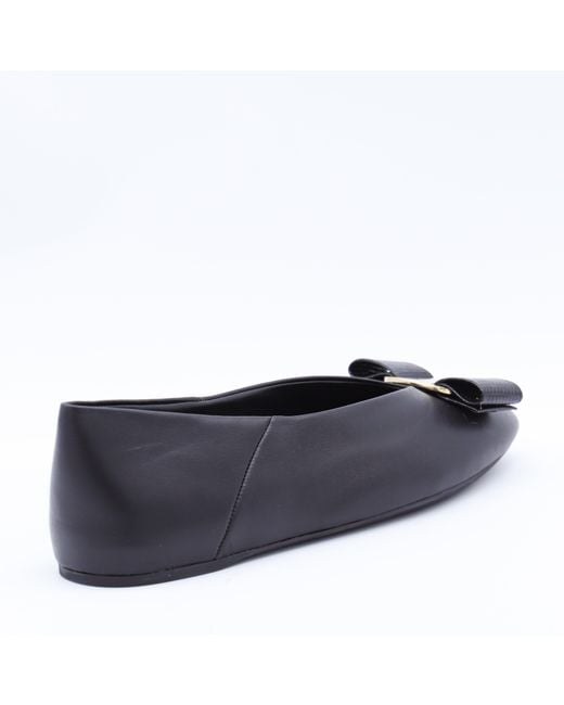 Flat Shoes Blacks And Greys-Donna di Ferragamo in Blue