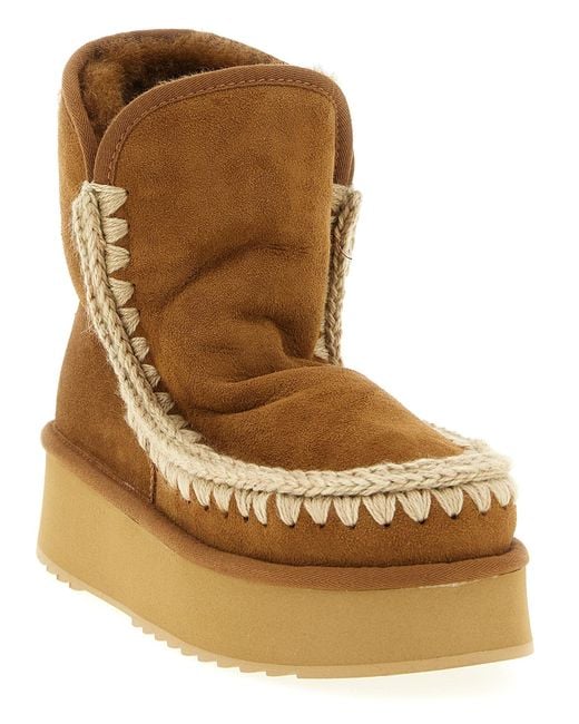 Mou Brown Platform Boot Boots And Ankle Boots