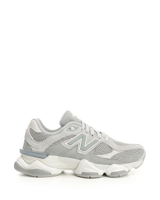 New Balance White 9060 Sneakers