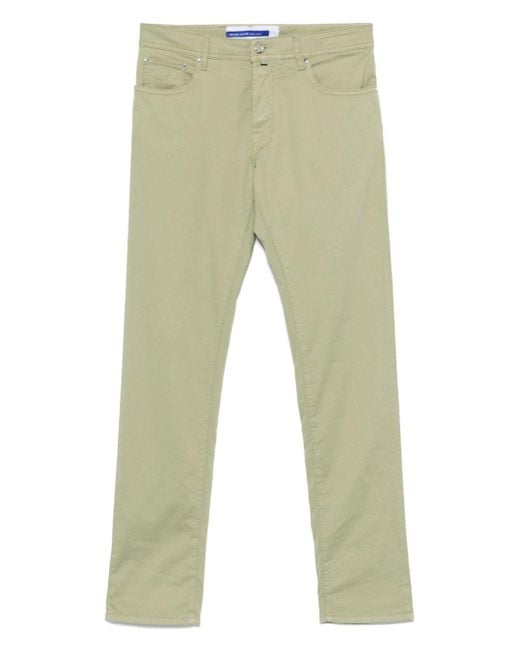 Jacob Cohen Blue Bard Logo Patch Slim-Fit Jeans for men