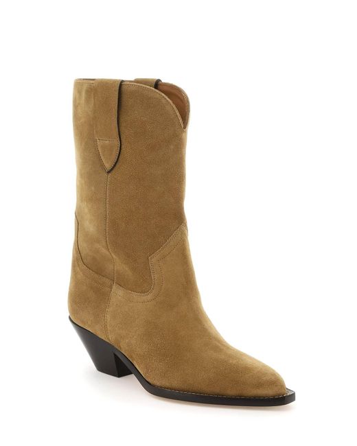 Isabel Marant Brown 'dahope' Suede Boots