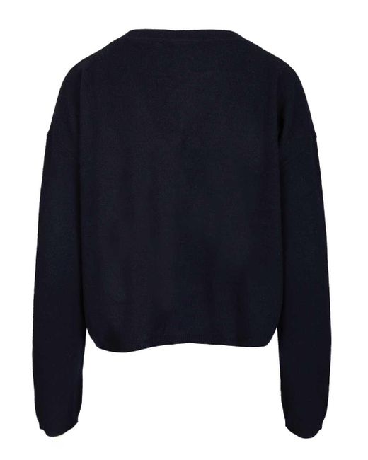 Lisa Yang Abby Cardigan Knitwear Blue