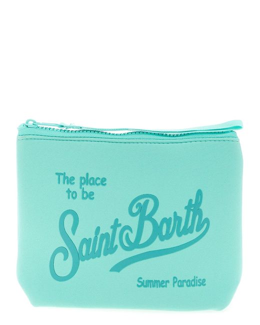 Aline Clutch Verde-Donna di Mc2 Saint Barth in Blue