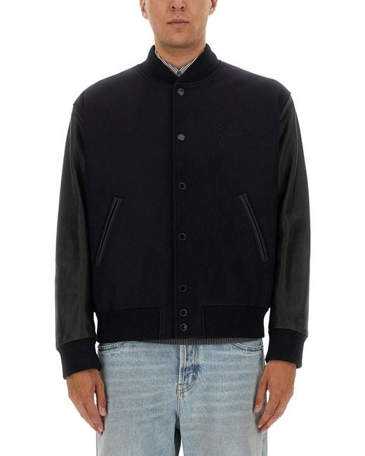 Giacca Da Bomber di Golden Goose Deluxe Brand in Blue da Uomo