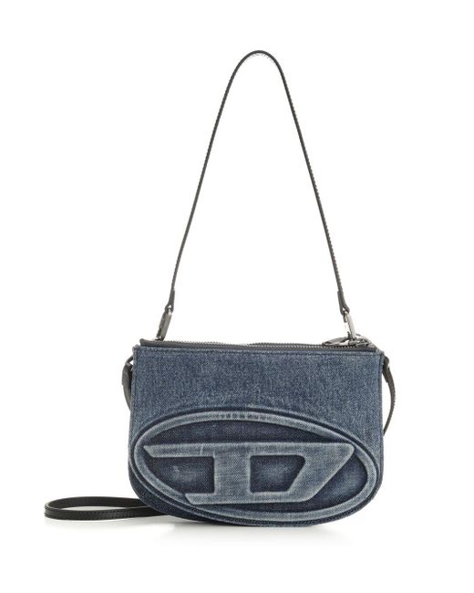 DIESEL 1Dr Twin Shoulder Bags Light in Blue | Lyst