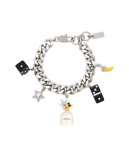 Marc Jacobs White "Perfect Charm" Bracelet