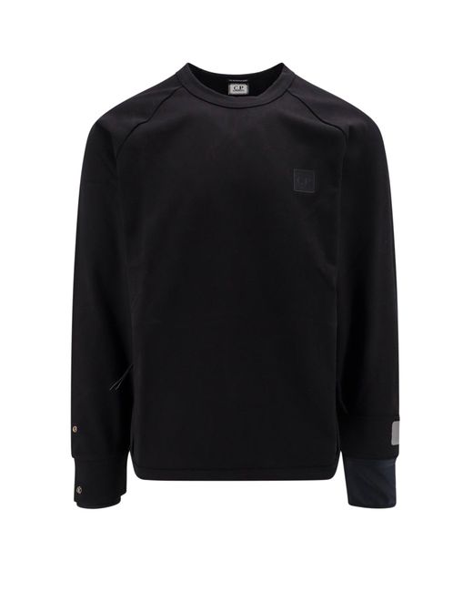 C P Company Black Sweatshirt for men