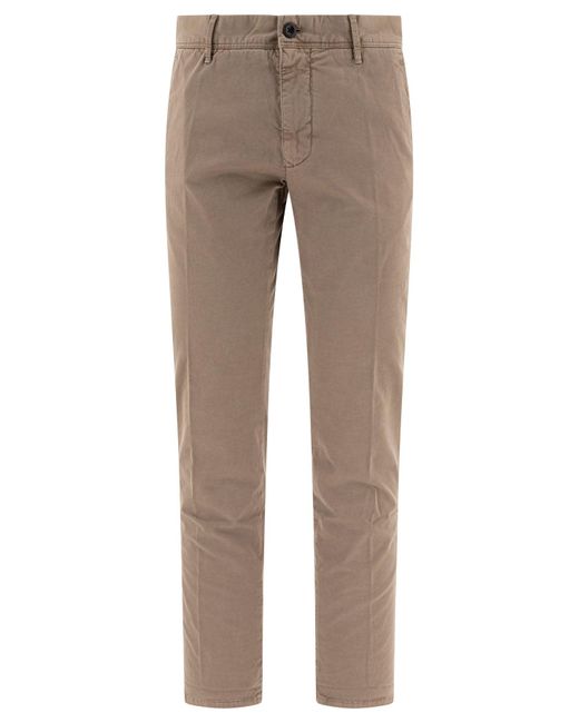 Trousers-Uomo di Incotex in Gray da Uomo