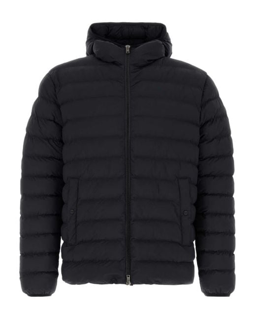 Herno Blue Packable Down Jacket for men