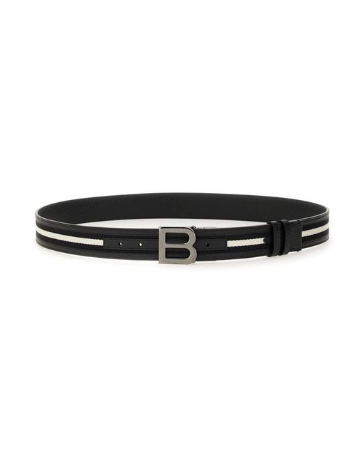 Cintura "B-Logo" di Bally in Black da Uomo