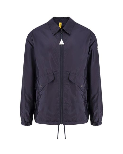 Moncler Genius Blue Sopdu Moncler Mercedes-Benz Designed By Nigoldeneye Nylon Jacket for men