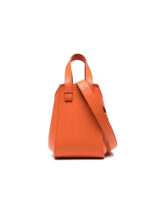 Zaini E Valigie Pelle-Donna di Loewe in Orange