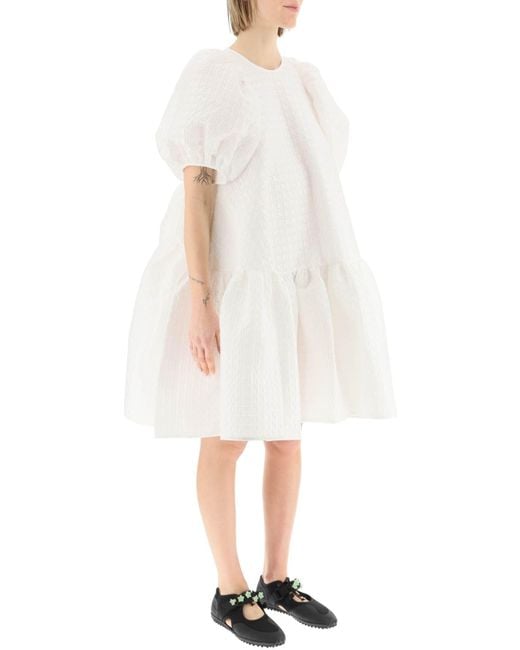 CECILIE BAHNSEN White 'alexa' Dress