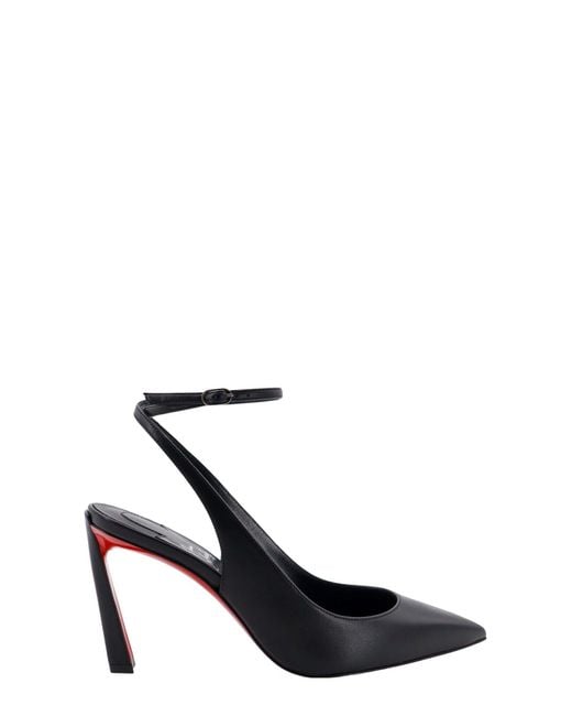 louboutin clear strap