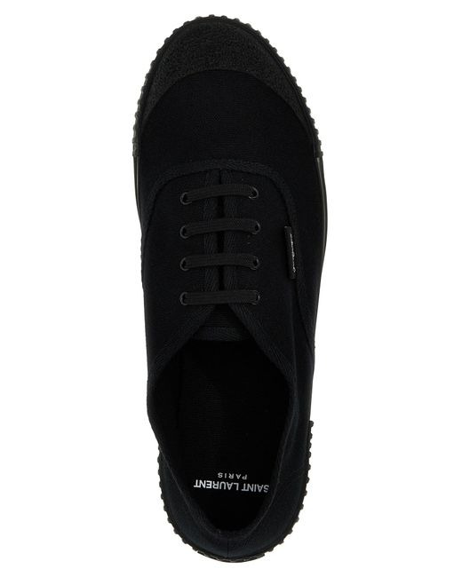 Saint Laurent Black Wes Sneakers for men