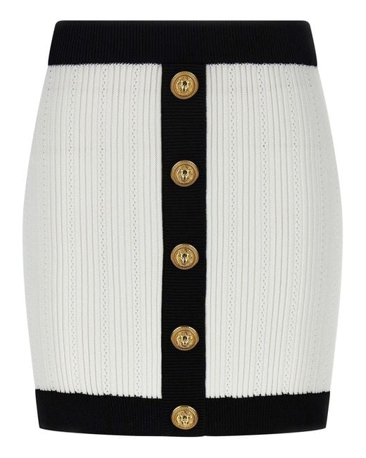 Balmain Black Skirts
