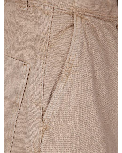 Studio Nicholson Natural Chalco Wide Leg Denim Jeans