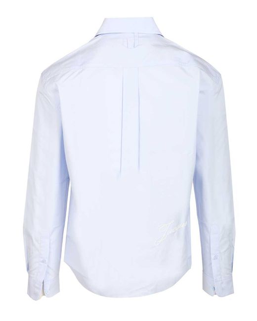 Simon Shirts Light-Uomo di Jacquemus in White da Uomo