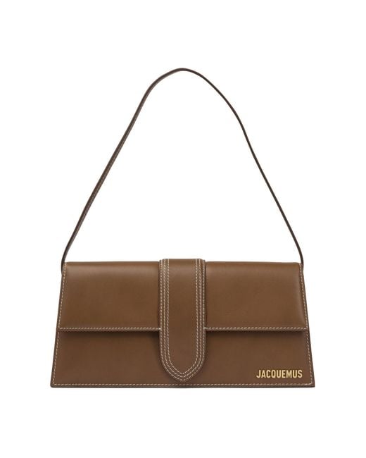 Le Bambino Long Borse A Spalla E Tracolla Marrone-Donna di Jacquemus in Brown