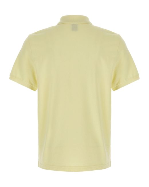 Everett Polo Giallo-Uomo di Moose Knuckles in Yellow da Uomo