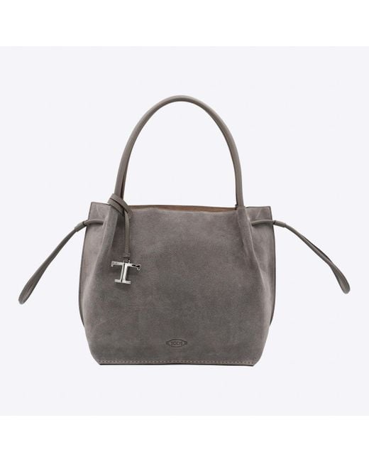 Bags Blacks And Greys-Donna di Tod's in Gray