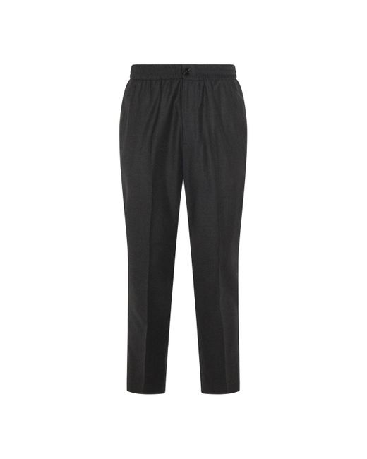 Trousers Blacks And Greys-Uomo di AMI da Uomo